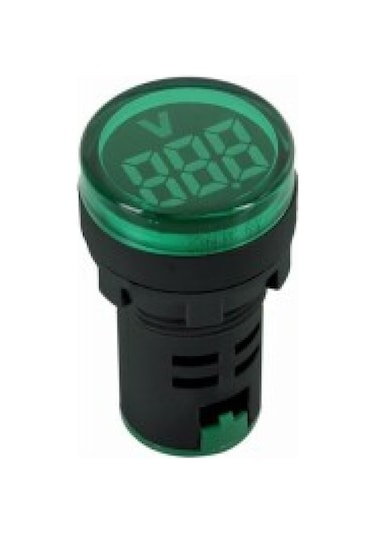 Ad136-22ds Voltmetre Yeşil 24-550v