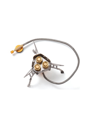 Lemestar Tomshoo Gr-100 Taşınabilir Üç Aynalı Kamp Ocağı - Kompakt, Katlanabilir, Çelik-bakır-alüminyum 30 Adet Minimum Sipariş Gümüş