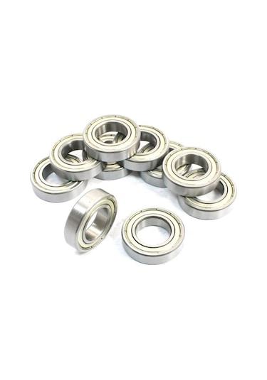 699 Zz 9x20x6 10 Adet Minyatür Rulman Metal Kapak