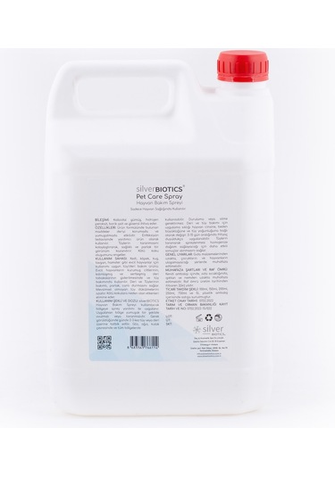 Silverbiotics Pet Deri Tüy Bakım Solüsyonu 5 L