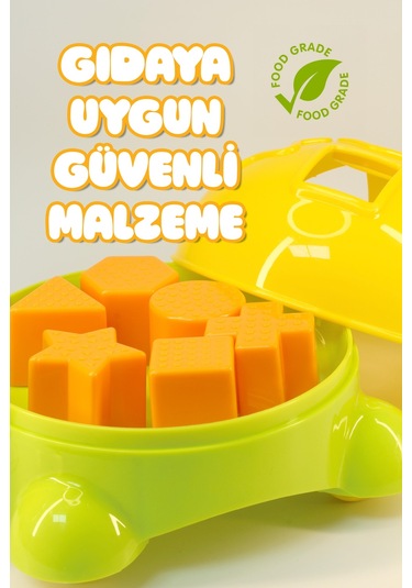 Bul-tak Oyunu Duyusal Kaplumbağa Zeka Eğitici Geometrik Şekiller Bulmaca Bebek Oyuncak 4159
