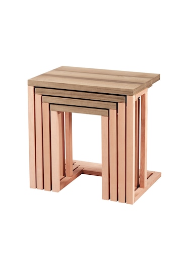 Zigon C Model Sehpa133 Ham Torna Kayın Ayak Iskelet Tekerlekli El (411510210)