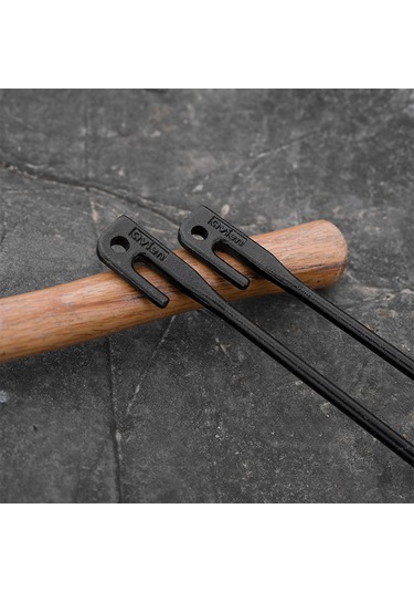 Padalink "dayanıklı Çelik Çadır Kazığı - 20cm Yüksek Mukavemetli Kamp & Plaj Sabitleme Aparatı" Çok Renkli