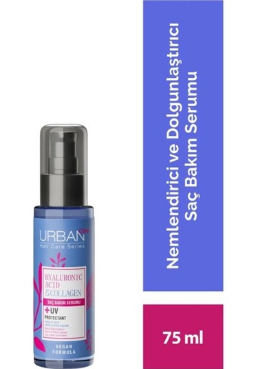 Urban Care Hyaluronik Asit & Kolajen Kuru Ve Cansız Saçlara Özel Saç Bakım Serumu 75 ML