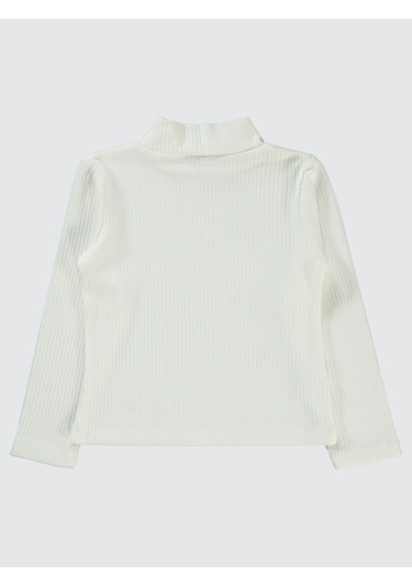 Pierre Cardin Kız Çocuk Sweatshirt 6-9 Yaş Ekru Ekru