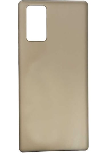 Kilifone - Samsung Uyumlu Galaxy Note 20 - Kılıf 1.kalite Mat Ultra İnce Pp Silikon - Füme