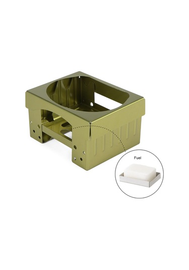 Reedark Taşınabilir Çelik Çadır Ocağı - Folding Kamp Ateşi, Ultralight Dışarıda Pişirme, Kolay Taşıma Ve Kullanım Çok Renkli