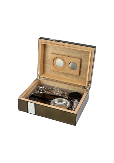 Hauser Karbon Humidor Seti 569109
