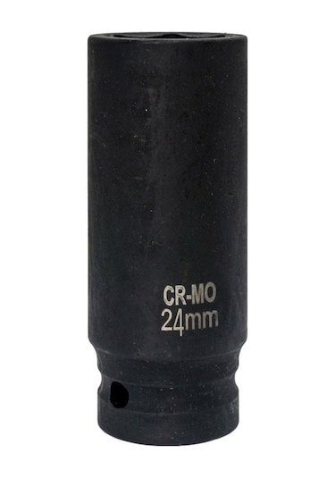 6219 1/2'' Altı Köşe Havalı Uzun Derin Lokma Anahtar 24 Mm