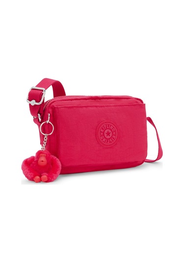 Kıplıng Abanu Küçük Boy Omuz Çantası Pembe Confettı Pınk Pembe