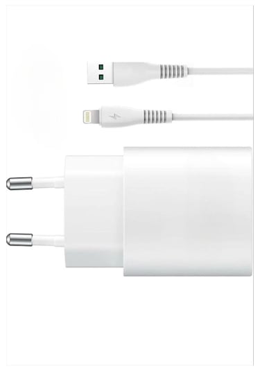 Abatech Usb-lightning Apple Uyumlu iPhone Şarj Aleti Seti 13w 2.6a Beyaz