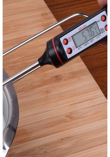 Sıvı Gıda Mutfak Termometresi Daldırma Tipi Tepeyüzbir /