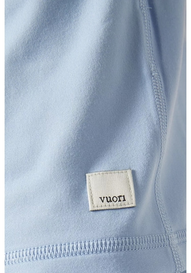 Vuori Lux Racerback Tank, Nefes Alabilen & Esnek, Çevre Dostu Mavi