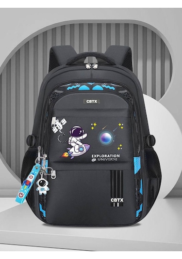Cbtx Nasa Astronot Figürlü Su Geçirmez Okul Sırt Çantası
