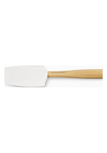 Le Creuset Craft Orta Boy Lüks Silikon Spatula Beyaz