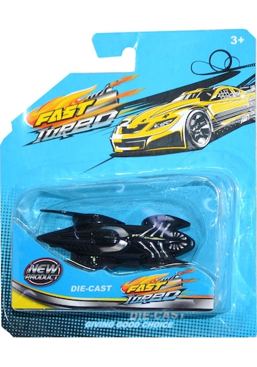 66654 Mega. Die-Cast 1:64 Yarasa Araba. +3 Yaş