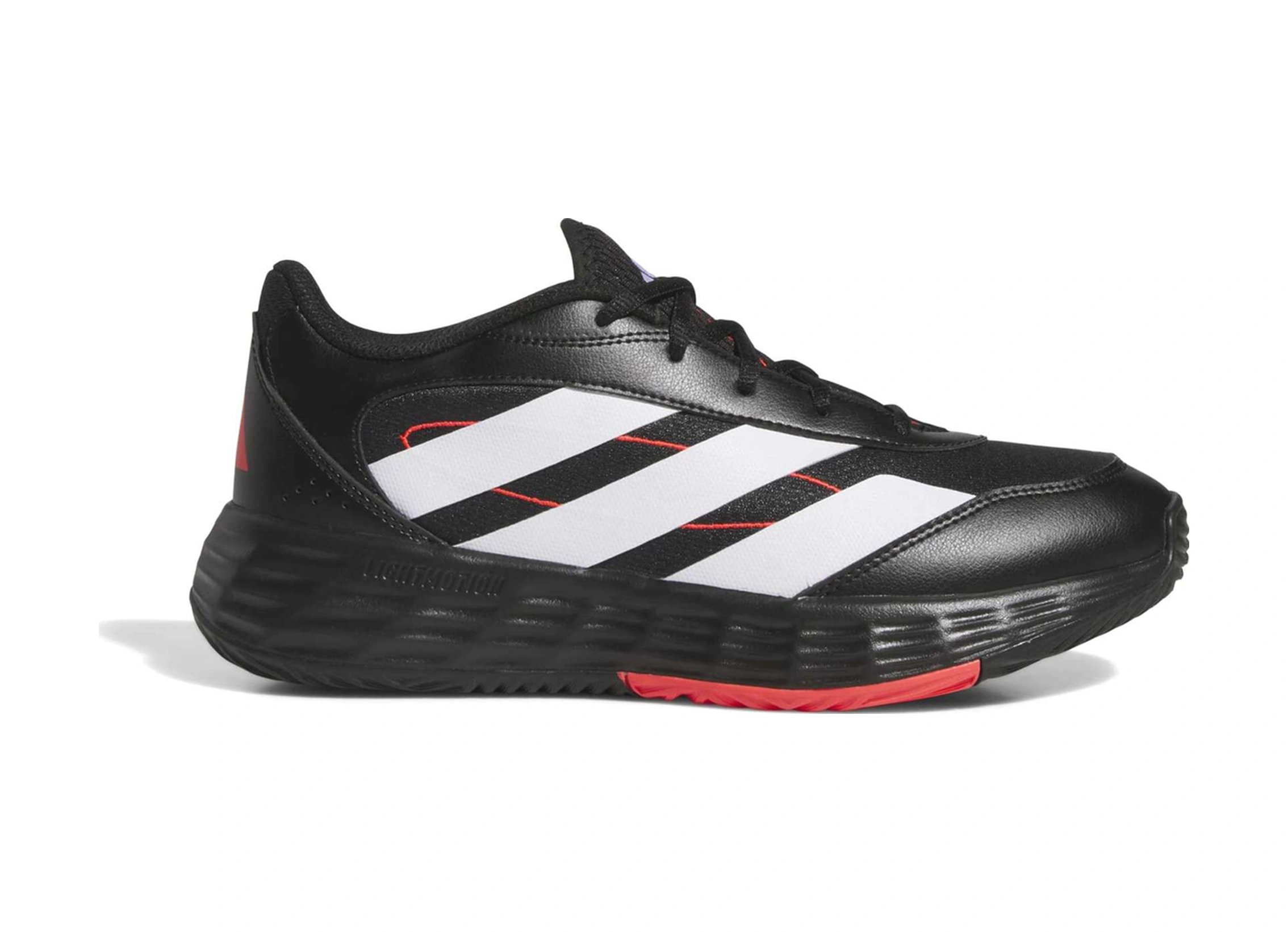 Cblack/ftwwht/lucred Adidas Erkek Basketbol Ayakkabı Gamechaser Jq7918 Siyah