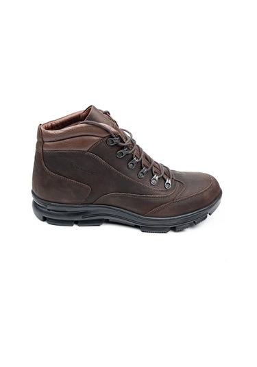 Voyager 3965 Büyük Numara Kahverengi Deri Erkek Bot Kahverengi