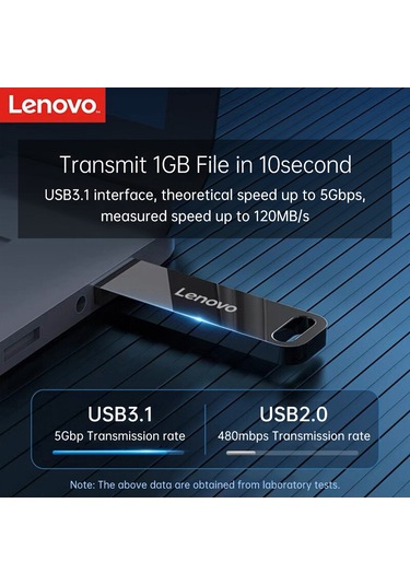 Springsun Thinkplus Sx1 Usb3.1 Metal Usb Bellek 64gb - Dayanıklı, Hızlı Veri Depolama, Evrensel Uyumlu, Kapağısız Tasarım, Gümüş Renk