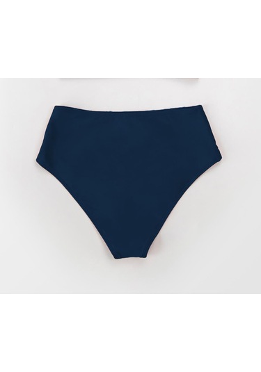 Angelsin Yüksek Bel Bikini Altı Lacivert