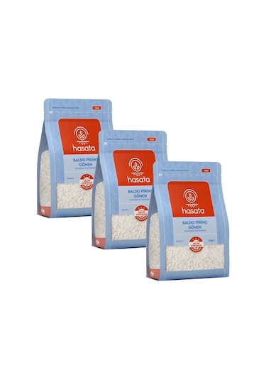 Hasata Gönen Baldo Pirinç 3 x 2 KG
