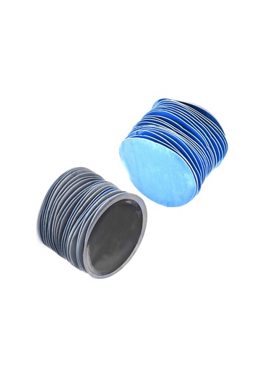 Geeroyoo 80 Adet Doğal Kauçuk Lastik Tamir Patches, 58mm Evrensel Kullanım, Hızlı Etkili Tamir, Araba-motosiklet Uyumlu Kutu Paketi