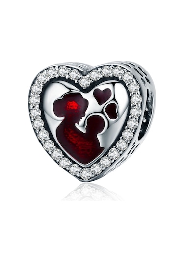 S925 Ayar Gümüş Büyük Anneler Aşk Boncuk Dıy Bilezik Aksesuarları Çok Renkli