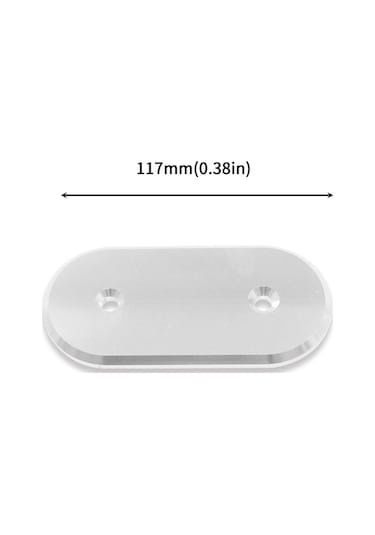 Pazly Araç Kablo Kapağı Alüminyum Siyah/gümüş 2 Parça Set - Kullanışlı Ve Güçlü Kablo Koruması