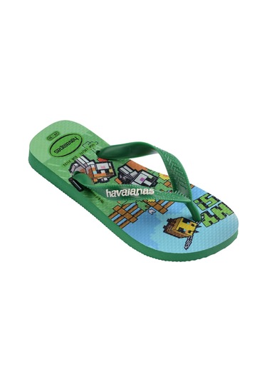 Havaianas Çocuk Minecraft Yeşil Parmak Arası Terlik-14295