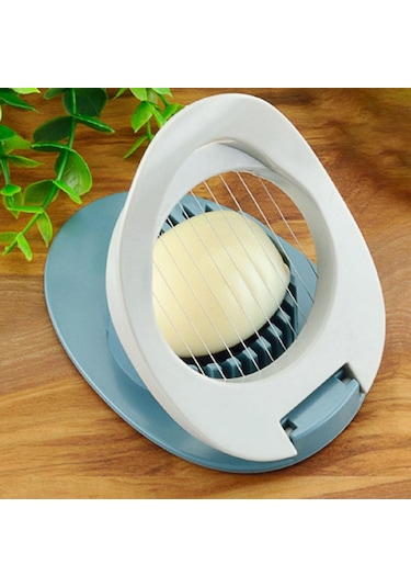 Suntek Paslanmaz Çelik Doğrama Bölmesi Yumurta Kesici Tel Mavi