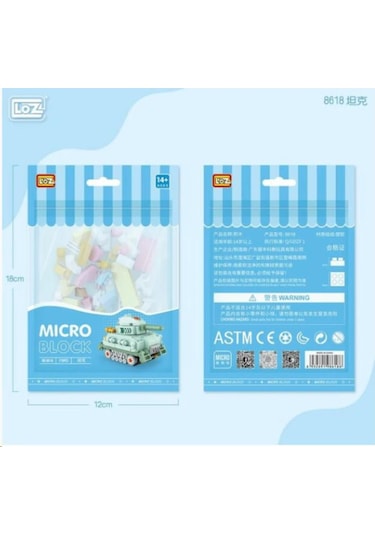 Loz 8618 Mikro Blok Tank