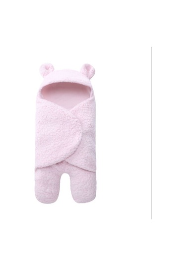 Moveevo Sonbahar Ve Kış Bebek Uyku Tulumu Yenidoğan Bölünmüş Bacaklı Kundak Sıcak Artı Kadife Battaniye Açık Gri Gri