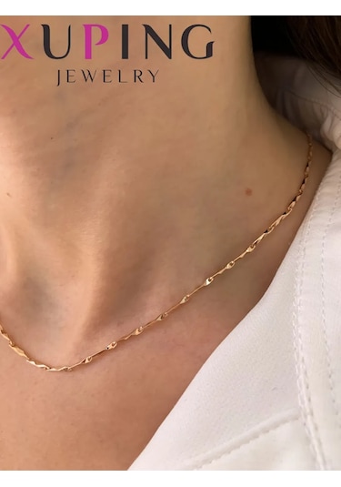 Xuping Kadın Kolye Zinciri 368566370 Altın Rengi
