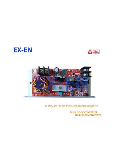 12-24 Volt  5V 10A  Dc Dc Konvertör Konverter