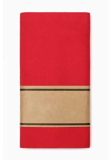 Roma Kırmızı Masa Örtüsü