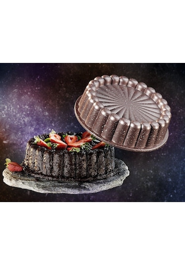 Brillant Alüminyum Döküm Yanmaz Yapışmaz Granit Kek Kalıbı Grn-kk-5939 Altair Rose