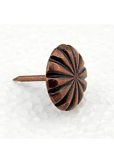 Febko Eskitme, Antik Çiçek Kabara Raptiye 18 Mm - 200 Adet Çok Renkli