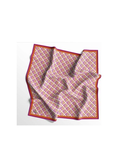 95 X 95 Quare Fresh Soft Pamuklu Eşarp - 03142 - 95 X 95 / Mor Pembe