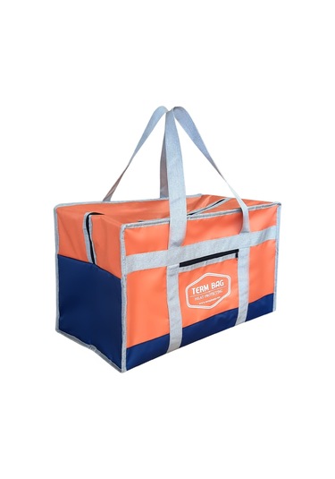 52 Litre Profesyonel Termal Çanta Isı Yalıtımlı Kamp Piknik Çanta Turuncu