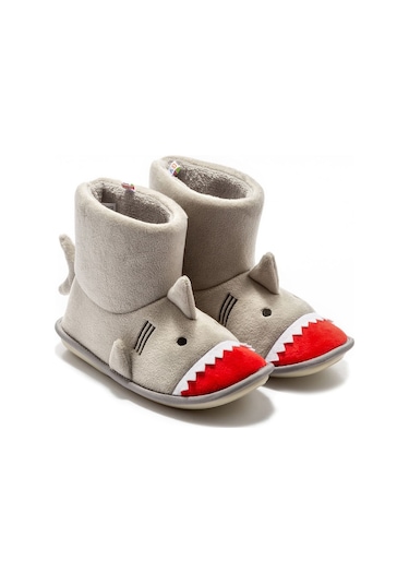 Twigy New Shark Çocuk Ev Botu Gri 30/35 AA0009 Gri