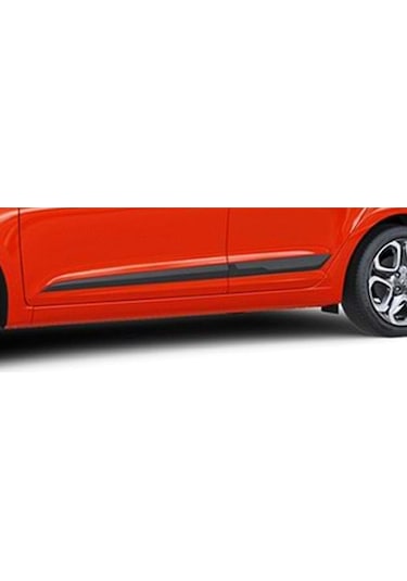 Honda Jazz 2002-2008 Kapı Çıtası Mat Siyah 3m Bantlı 4 Parça