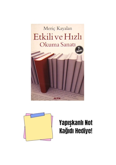 Etkili Ve Hızlı Okuma Sanatı + Yapışkanlı Not Kağıdı