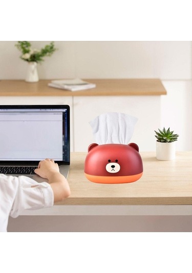 Pazly Yatak Vanity Tuvalet Suntek Odası Kahverengi Kağıt Banyo Yf Dekorasyon Kahverengi