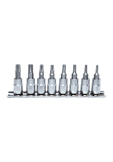 NT Tools NCSET14T 7 Parça 1/4" CR-V Torx Lokma Seti