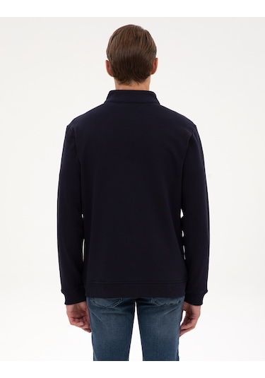 Pierre Cardin Erkek Lacivert Hırka Örme 50317668-vr033 Lacivert