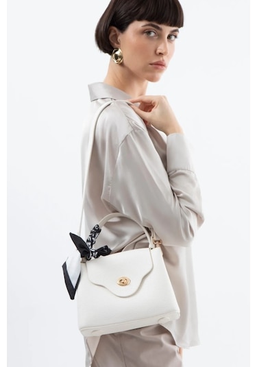 Matthew Cox Kadın El Çantası Byn2353 Std / Beyaz Beyaz