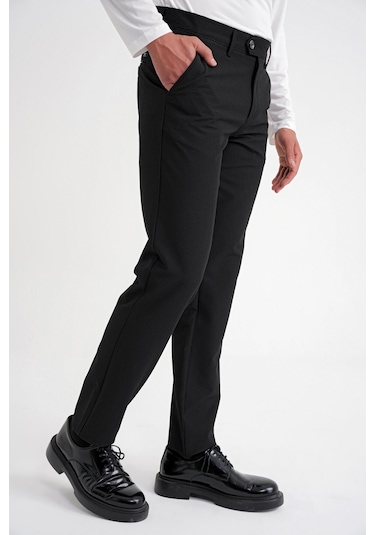 Efor P 1201 Pantolon Comfort Siyah Siyah