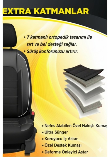 Orqide Sumix Beyaz Serisi Audi V8 Oto Kılıfı