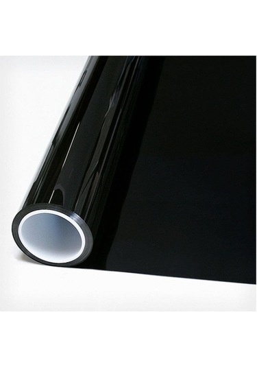 Carub Cam Filmi Yüzde 5 Koyu Siyah Çizilmez 50 Cm X 4.5 Metre Tek