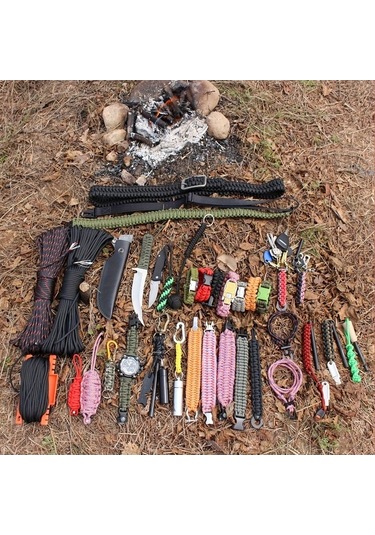 Besthome1 31m 8 Çekirdekli Polyester Yardımcı Halat Yeşil Yeşil